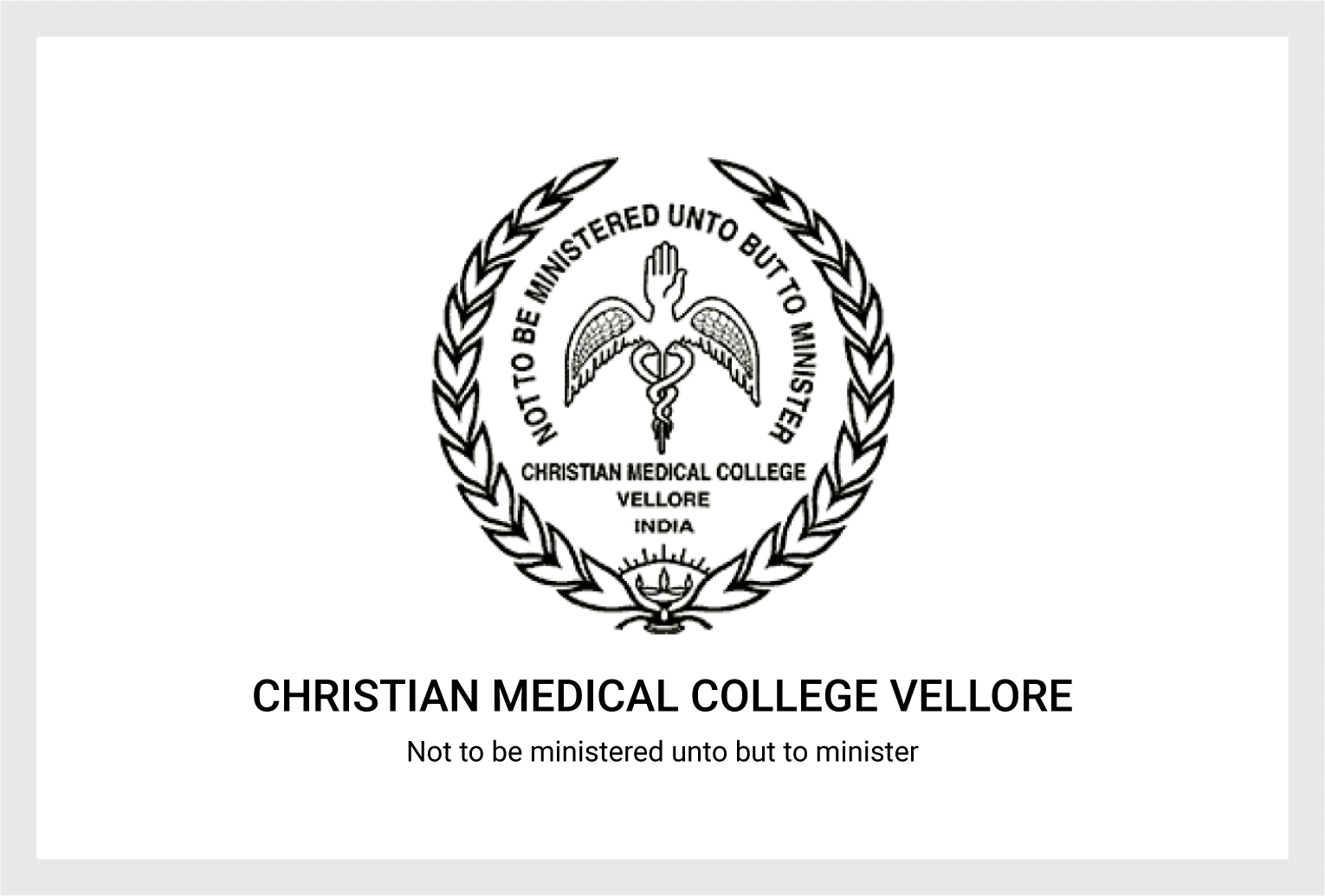 Christian Medical College Vellore Logo